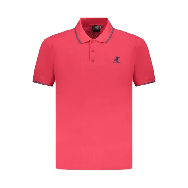 Polo à manches courtes pour homme US Grand, rouge - U.S. GRAND