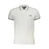 CAVALLI CLASS POLO MANCHES COURTES HOMME BLANC - CAVALLI CLASS