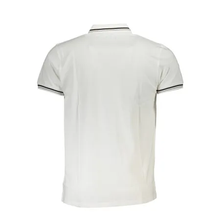 CAVALLI CLASS POLO MANCHES COURTES HOMME BLANC - CAVALLI CLASS