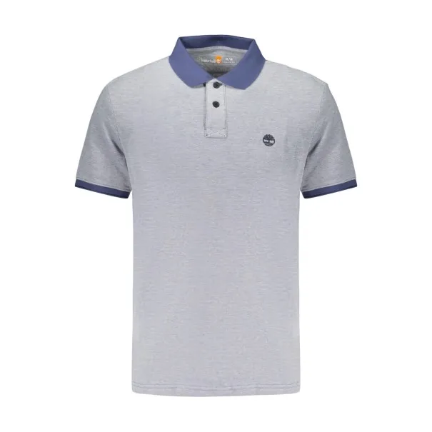 Polo Timberland pour homme, manches courtes, bleu - TIMBERLAND