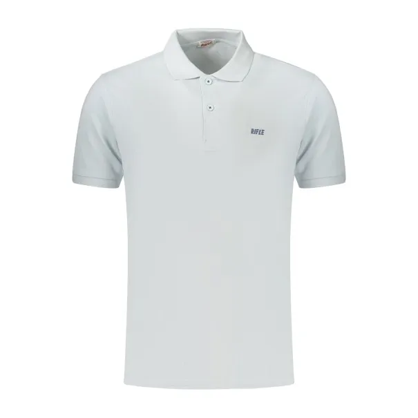 Polo à manches courtes pour homme, motif fusil, bleu - RIFLE