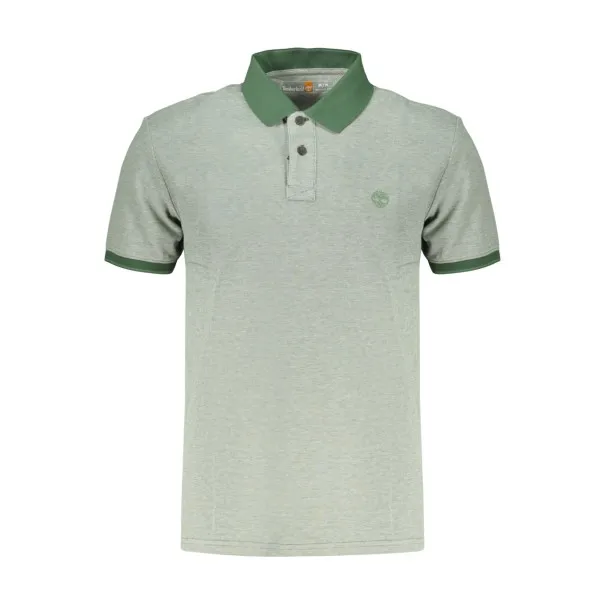 POLO À MANCHES COURTES VERT POUR HOMME TIMBERLAND - TIMBERLAND