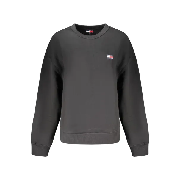 Sweat-shirt Tommy Hilfiger sans fermeture éclair pour femme Noir - TOMMY HILFIGER