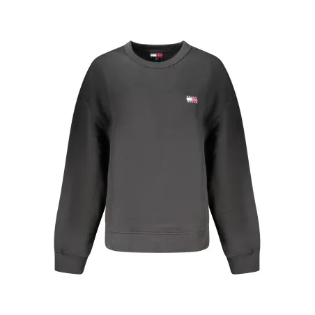 Sweat-shirt Tommy Hilfiger sans fermeture éclair pour femme Noir - TOMMY HILFIGER