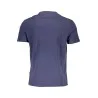 T-SHIRT MANCHES COURTES GUESS JEANS HOMME BLEU - GUESS JEANS