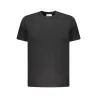 T-SHIRT À MANCHES COURTES POUR HOMMES CALVIN KLEIN NOIR - CALVIN KLEIN