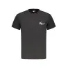 T-shirt noir à manches courtes pour homme Tommy Hilfiger - TOMMY HILFIGER