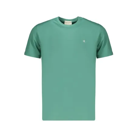 T-shirt vert à manches courtes pour homme CALVIN KLEIN - CALVIN KLEIN