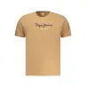 T-shirt à manches courtes pour homme Pepe Jeans, marron - PEPE JEANS