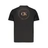 T-shirt noir à manches courtes pour homme Calvin Klein - CALVIN KLEIN