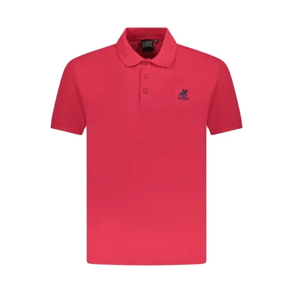 Polo à manches courtes pour homme US Grand, rouge - U.S. GRAND