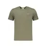 T-shirt vert à manches courtes pour homme CALVIN KLEIN - CALVIN KLEIN