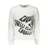 Sweat-shirt Cavalli Class sans fermeture éclair pour homme, blanc - CAVALLI CLASS