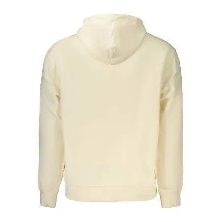 SWEAT-SHIRT FERMÉ CALVIN KLEIN POUR HOMME, BEIGE - CALVIN KLEIN