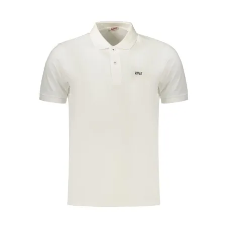 Polo à manches courtes homme blanc à motif fusil - RIFLE