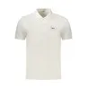 Polo à manches courtes homme blanc à motif fusil - RIFLE