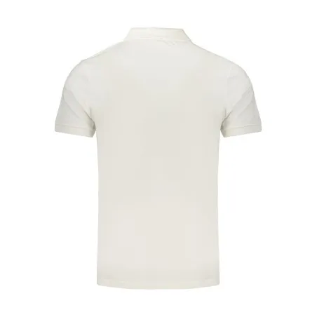 Polo à manches courtes homme blanc à motif fusil - RIFLE