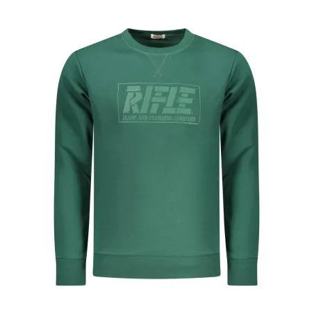 SWEAT-SHIRT FERMETURE ÉCLAIR VERT POUR HOMME RIFLE - RIFLE