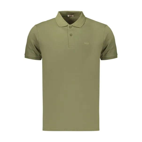 Polo à manches courtes pour homme, motif fusil, vert - RIFLE