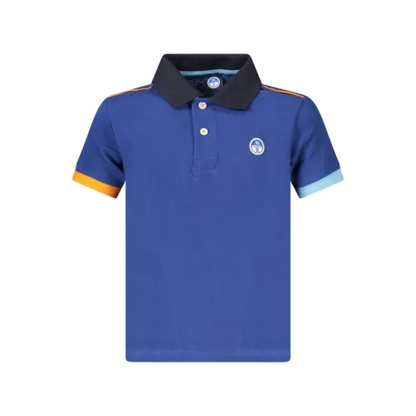 Polo à manches courtes pour enfants North Sails, bleu - NORTH SAILS