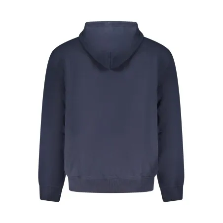 SWEAT-SHIRT BLEU À FERMETURE ÉCLAIR CALVIN KLEIN POUR HOMME - CALVIN KLEIN