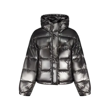 VESTE NOIRE POUR FEMME CALVIN KLEIN - CALVIN KLEIN