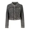 VESTE EN JEAN NOIR POUR FEMME CALVIN KLEIN - CALVIN KLEIN