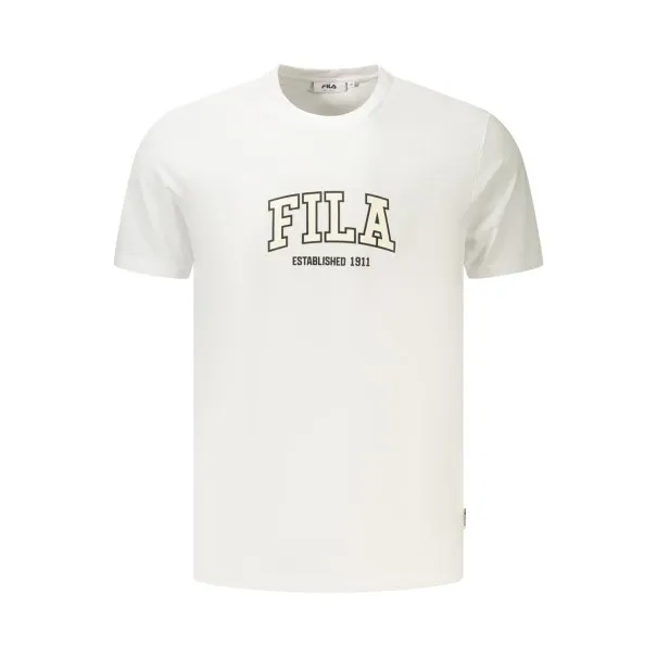 T-shirt blanc à manches courtes FILA pour homme - FILA