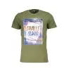 T-SHIRT À MANCHES LONGUES CAVALLI CLASS T-SHIRT À MANCHES LONGUES POUR HOMMES VERT - CAVALLI CLASS