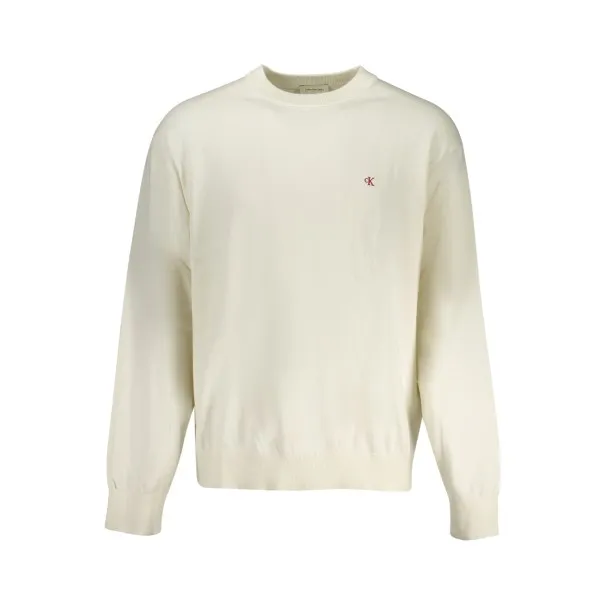 PULL BLANC POUR HOMME CALVIN KLEIN - CALVIN KLEIN