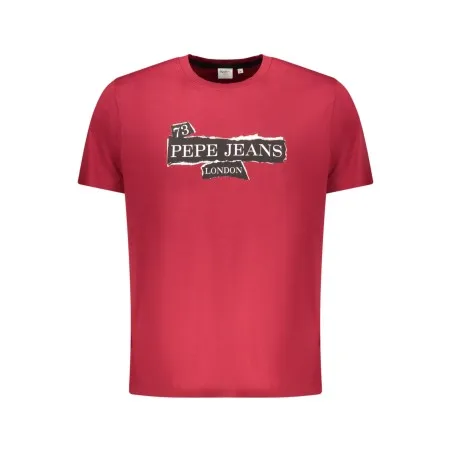 T-shirt à manches courtes pour homme Pepe Jeans, rouge - PEPE JEANS