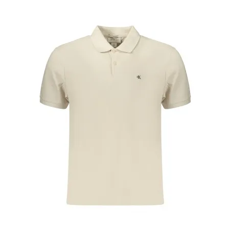 POLO HOMME À MANCHES COURTES CALVIN KLEIN, BEIGE - CALVIN KLEIN