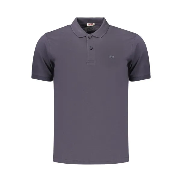 Polo à manches courtes homme bleu à motif fusil - RIFLE