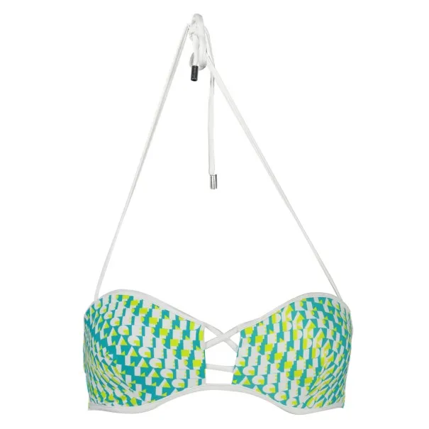 Haut de maillot de bain Karl Lagerfeld Beachwear pour femme Vert - KARL LAGERFELD BEACHWEAR