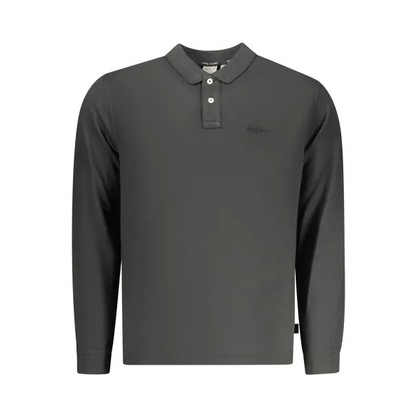 Polo à manches longues pour homme Pepe Jeans, noir - PEPE JEANS