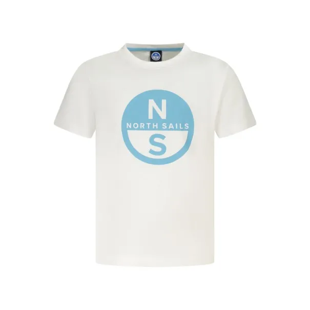T-shirt à manches courtes North Sails pour enfants, blanc - NORTH SAILS