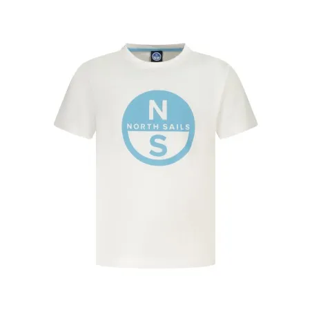 T-shirt à manches courtes North Sails pour enfants, blanc - NORTH SAILS