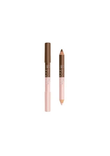 Crayon Sourcils BOURJOIS  BROW DUO CRAYON+HIGHLIGHTER - BOURJOIS
