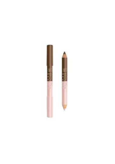 Crayon Sourcils BOURJOIS  BROW DUO CRAYON+HIGHLIGHTER - BOURJOIS