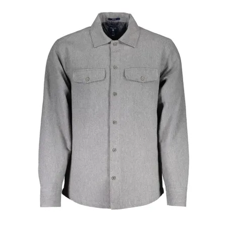 CHEMISE À MANCHES LONGUES GANT HOMME GRIS - GANT