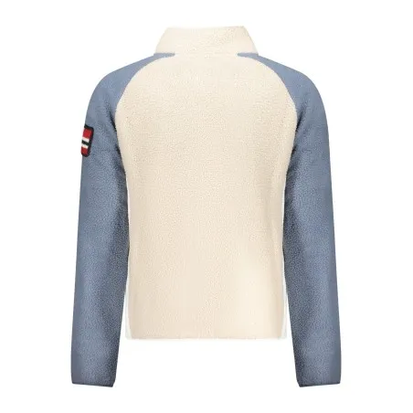 Sweat-shirt zippé beige pour homme Norvège 1963 - NORWAY 1963