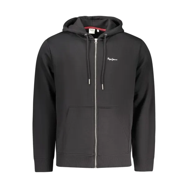 SWEAT-SHIRT NOIR À FERMETURE ÉCLAIR POUR HOMME PEPE JEANS - PEPE JEANS