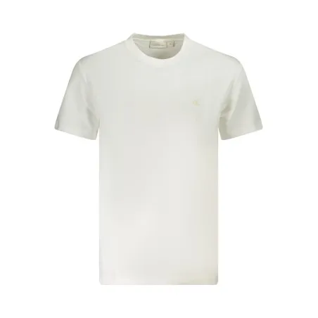 T-SHIRT À MANCHES COURTES POUR HOMMES CALVIN KLEIN BLANC - CALVIN KLEIN