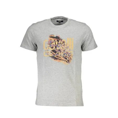 T-SHIRT À MANCHES COURTES CAVALLI CLASS HOMME GRIS - CAVALLI CLASS