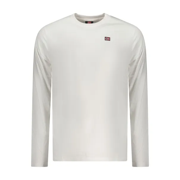 T-SHIRT À MANCHES LONGUES HOMME NORVÈGE 1963 BLANC - NORWAY 1963