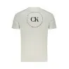 T-shirt blanc à manches courtes pour homme Calvin Klein - CALVIN KLEIN
