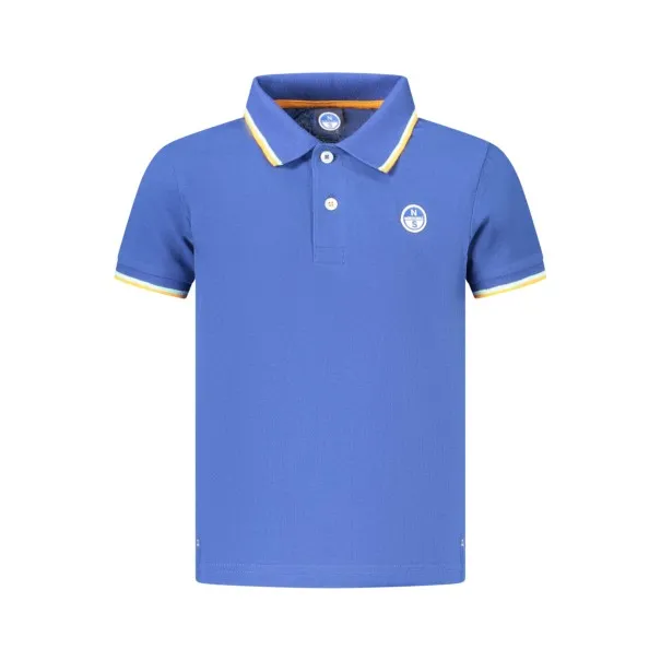 Polo à manches courtes pour enfants North Sails, bleu - NORTH SAILS