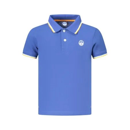 Polo à manches courtes pour enfants North Sails, bleu - NORTH SAILS