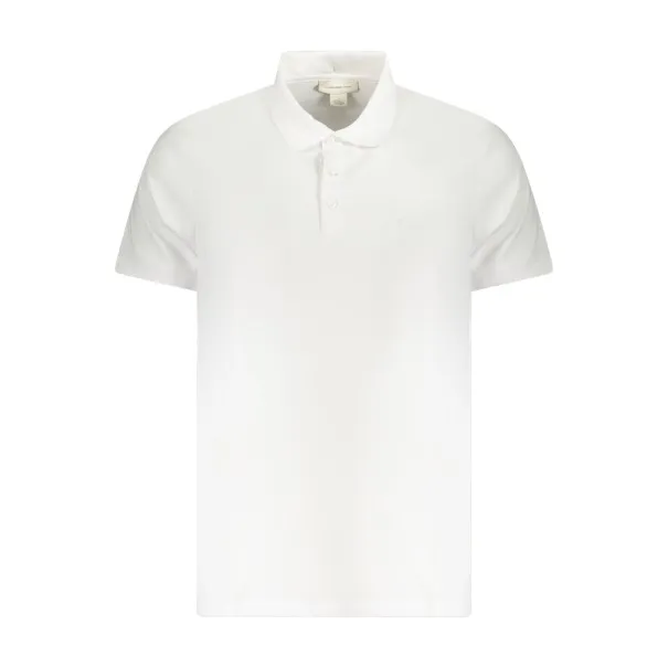 POLO À MANCHES COURTES POUR HOMMES CALVIN KLEIN BLANC - CALVIN KLEIN