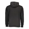 SWEAT-SHIRT NOIR À FERMETURE ÉCLAIR POUR HOMME US GRAND - U.S. GRAND